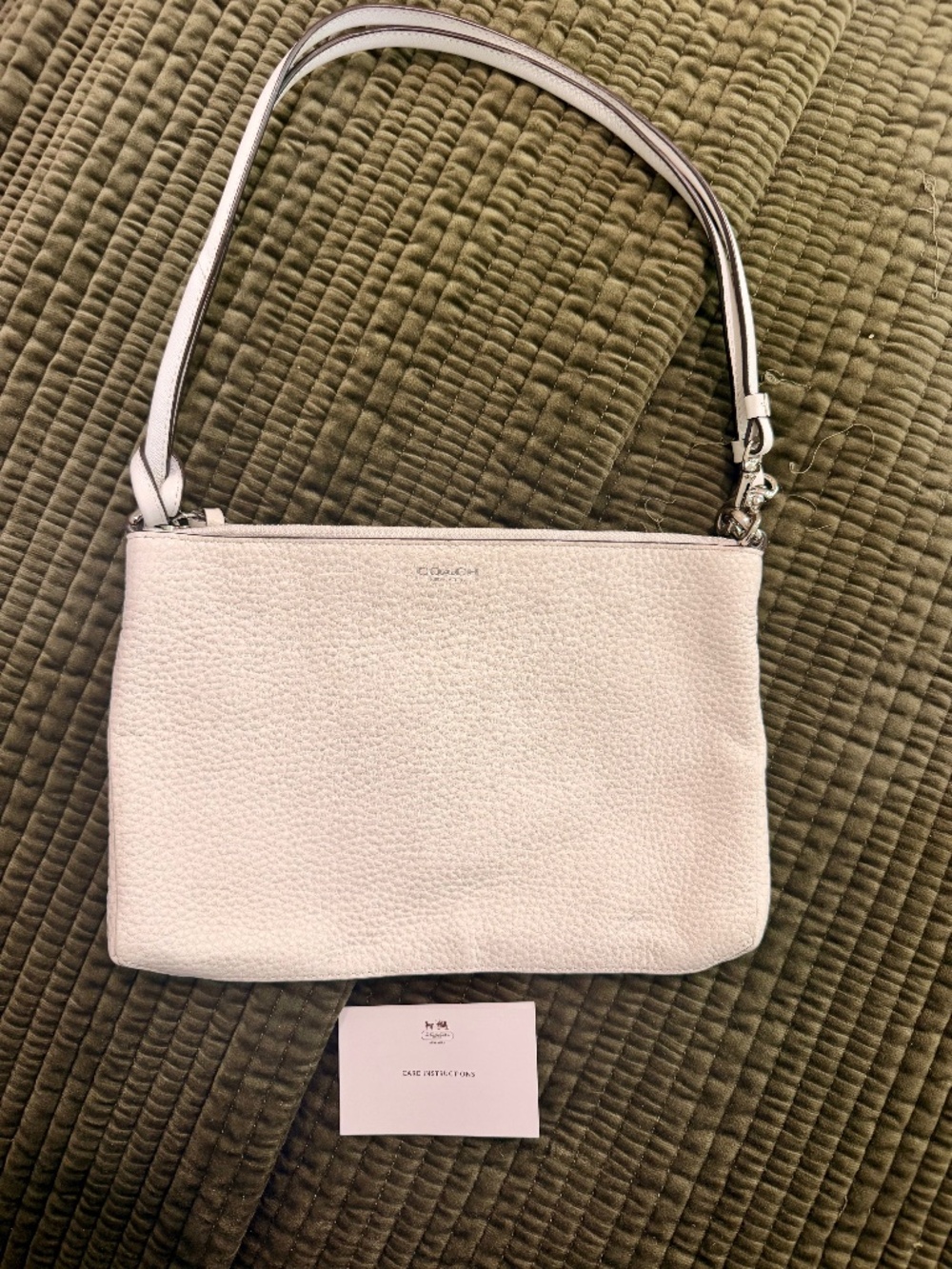 Coach Leather Clutch